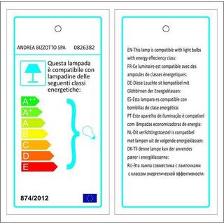 mutoni Lampada a sospensione Amish Long Brass  