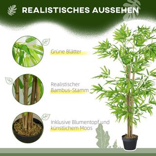 Outsunny Künstlicher Bambus  