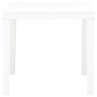 VidaXL Table de jardin plastique  