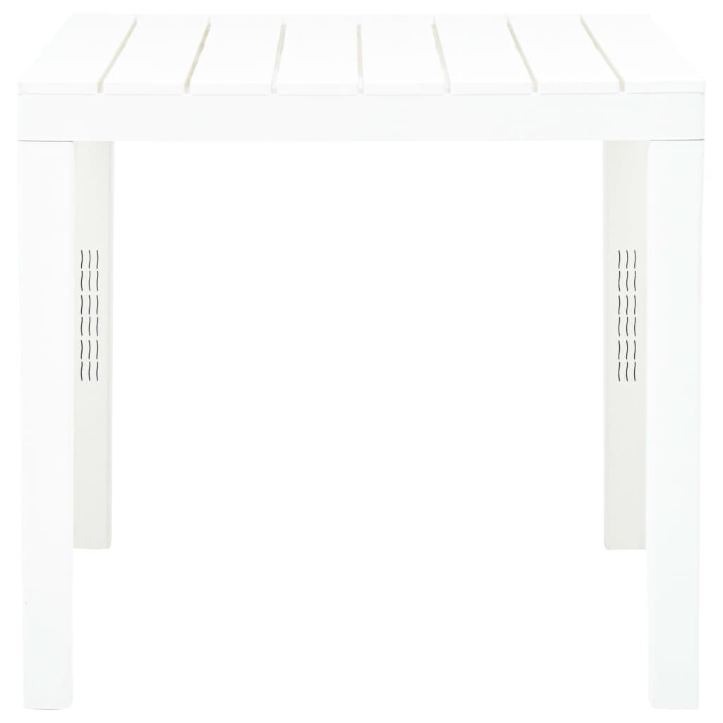 VidaXL Table de jardin plastique  