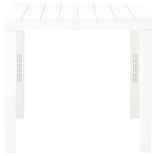 VidaXL Table de jardin plastique  