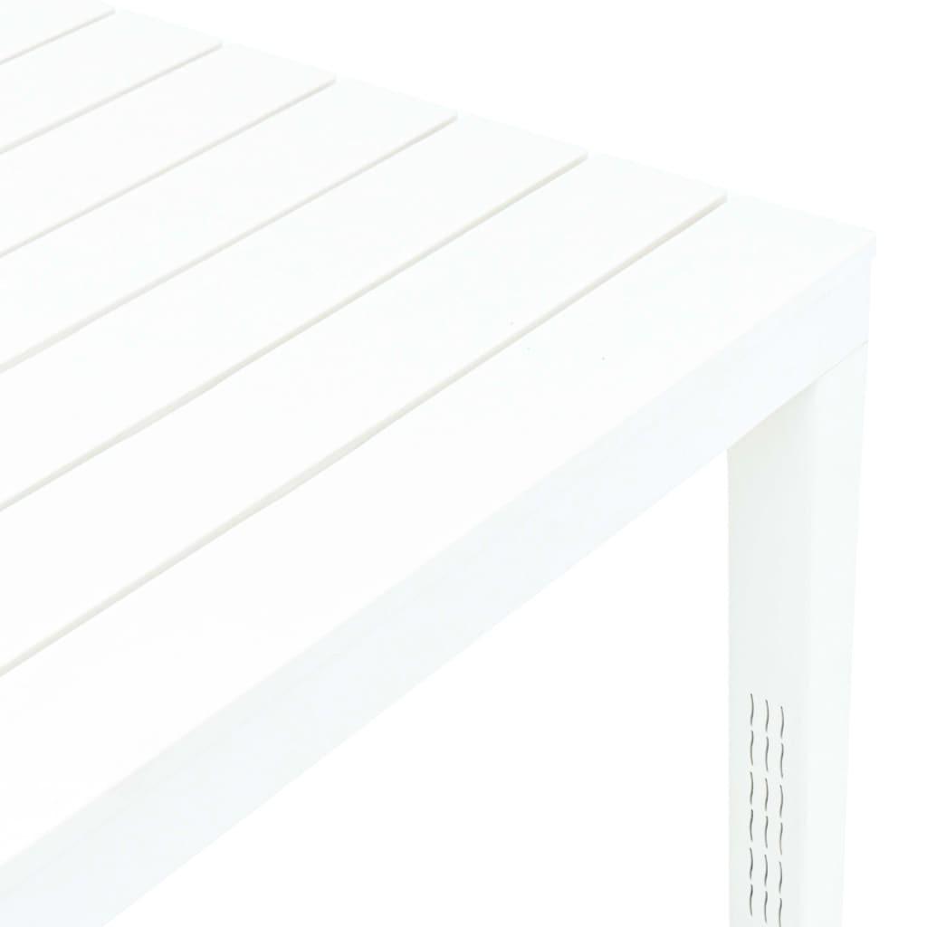 VidaXL Table de jardin plastique  