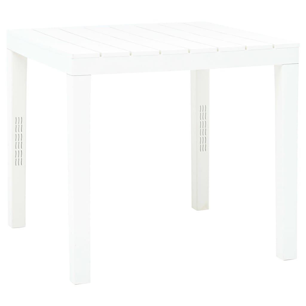 VidaXL Table de jardin plastique  