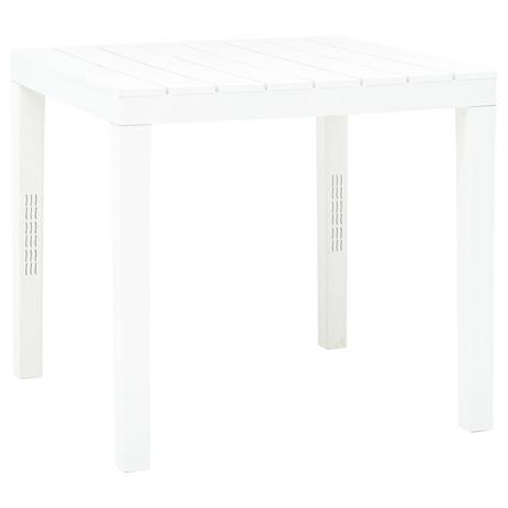 VidaXL Table de jardin plastique  