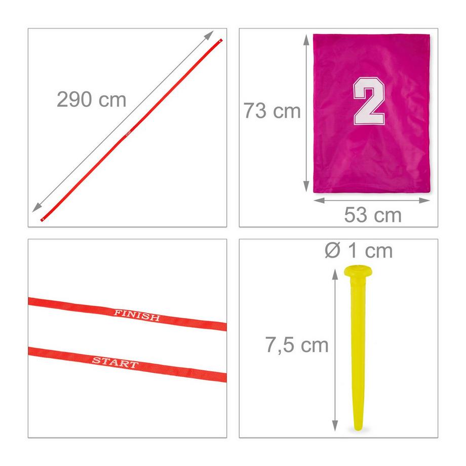 B2X  Spiele für Kinderpartys 3 in 1 Set 
