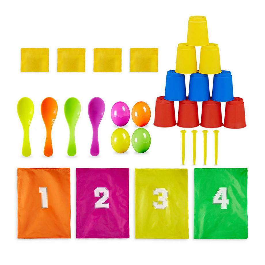 B2X  Spiele für Kinderpartys 3 in 1 Set 
