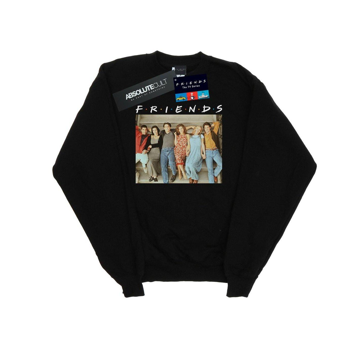 Image of Group Photo Stairs Sweatshirt Damen Schwarz S