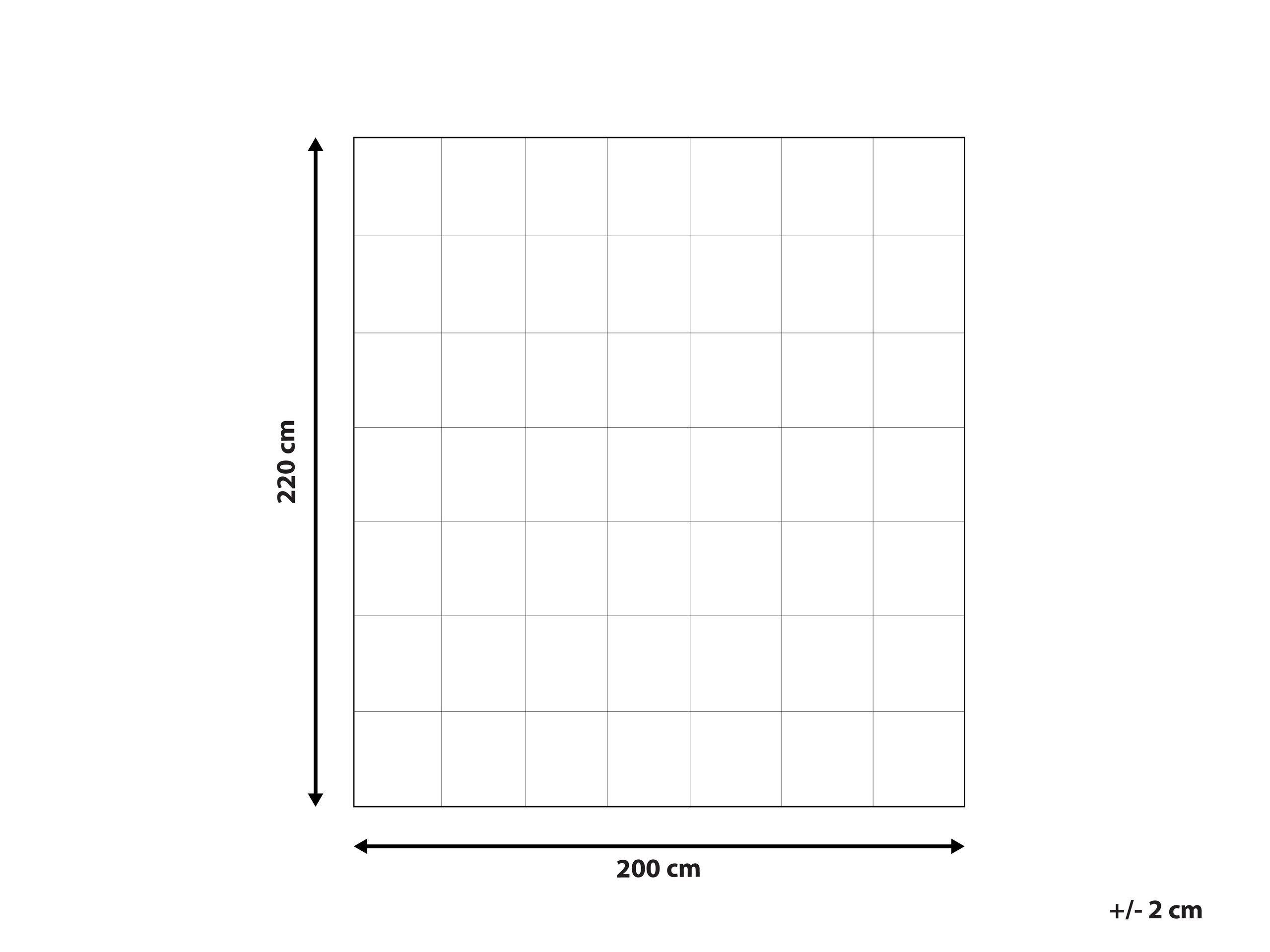 Beliani Duvet en Coton ciré CHONTGAR  