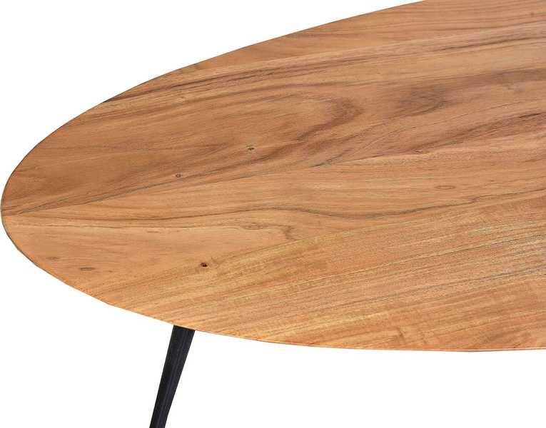 mutoni Table basse acacia 150x60x45  