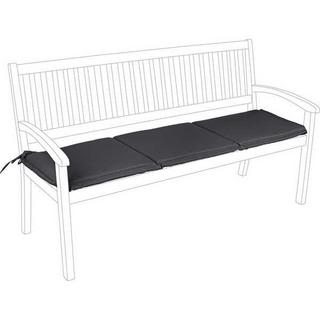 mutoni Coussin de jardin pour banc 3 places Olefin 153x48 anthracite  