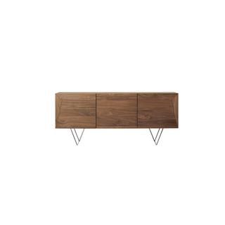 Tikamoon Buffet en noyer massif 175 cm Metric  