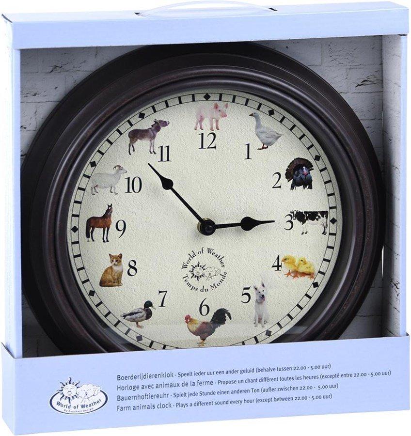 Esschert Design Horloge pvc  