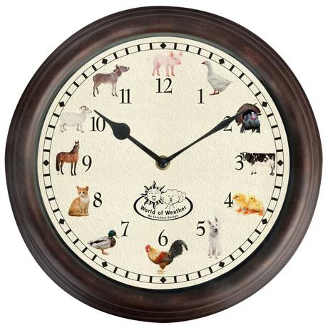 Esschert Design Horloge pvc  