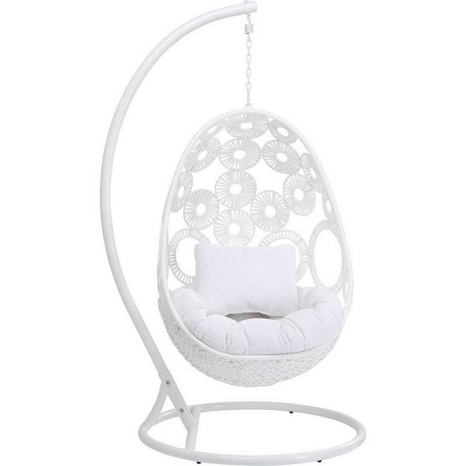 mutoni Fauteuil suspendu Ibiza blanc  