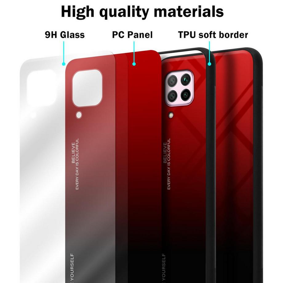 Cadorabo  Hülle für Huawei NOVA 6 SE  P40 LITE  NOVA 7i Zweifarbig 
