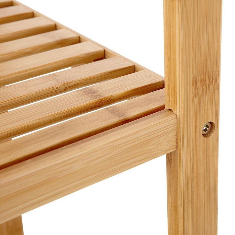 Northio Etagère en bambou à 5 étages pour la salle de bain  