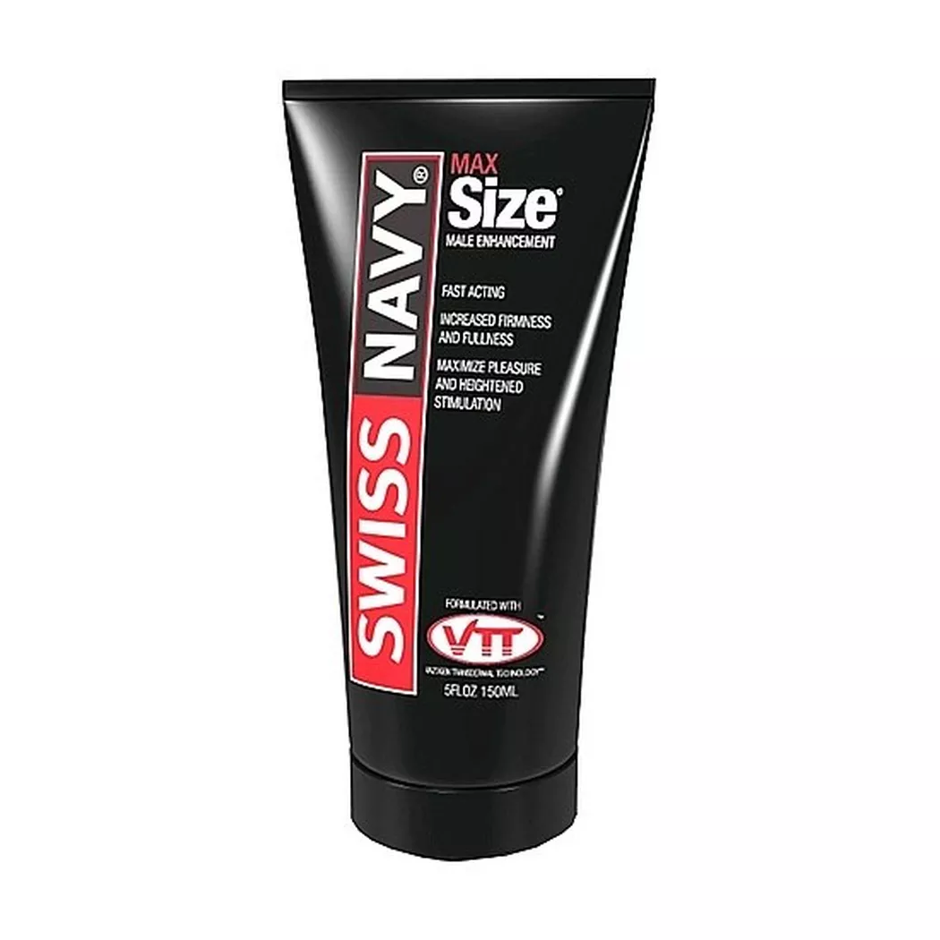 Swiss Navy - Max Size Stärkungscreme Für Männer148ml, One Size