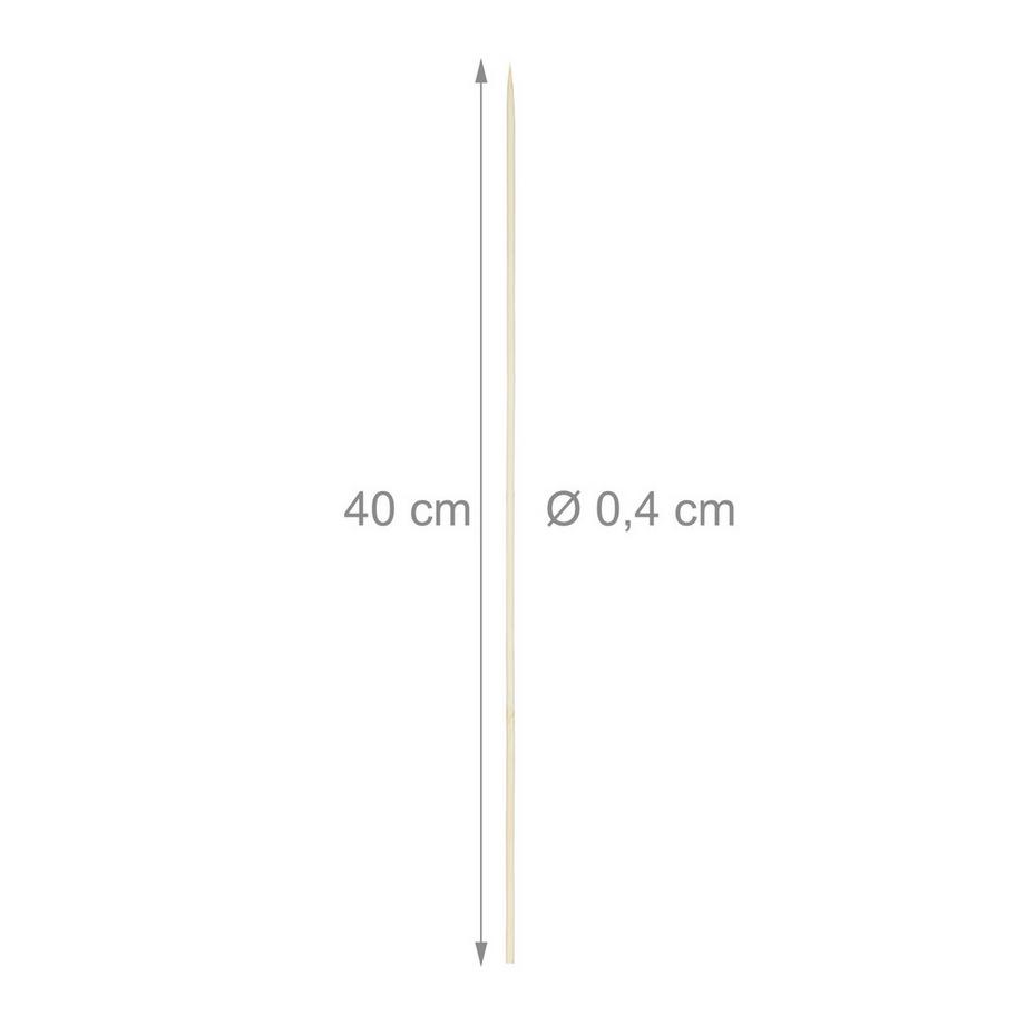 B2X  Holzspieß Bambus 300er Set lang 