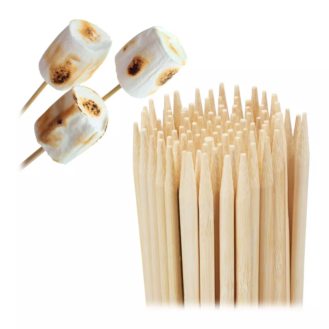 B2X - Holzspieß Bambus 300er Set lang, 39cm