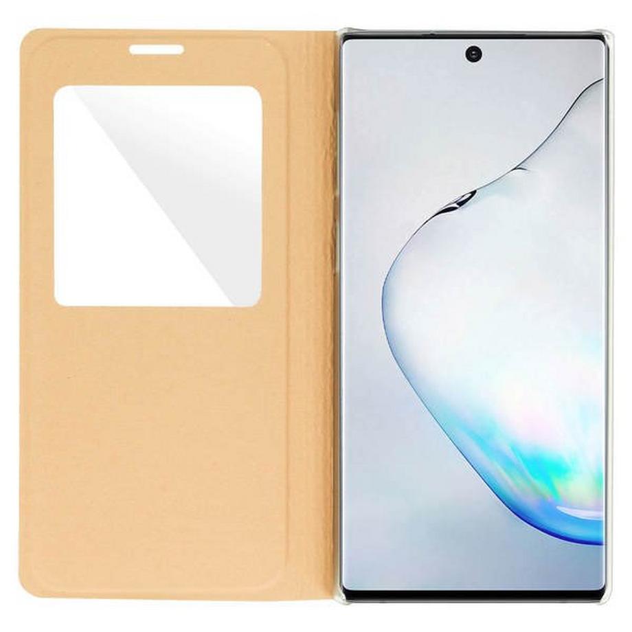 Avizar  Flip View Cover Galaxy Note 10 Gold 