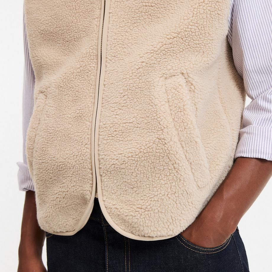 La Redoute Collections Grobstrickcardigan mit Reissverschluss  