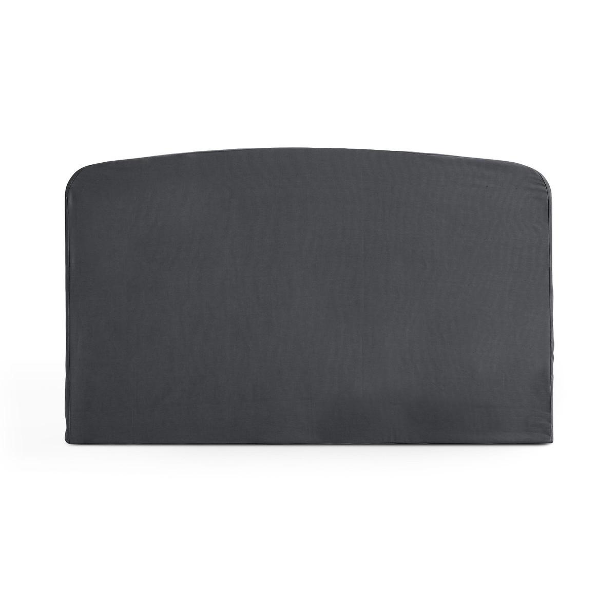 Image of Bezug Für Ein Gewölbtes Kopfteil Scenario Unisex Grau 85X180CM