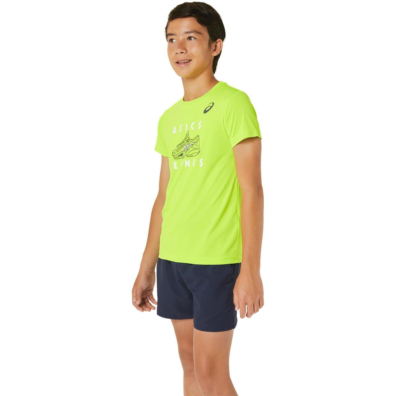 asics  Camicia da tennis per bambini Asics graphic 