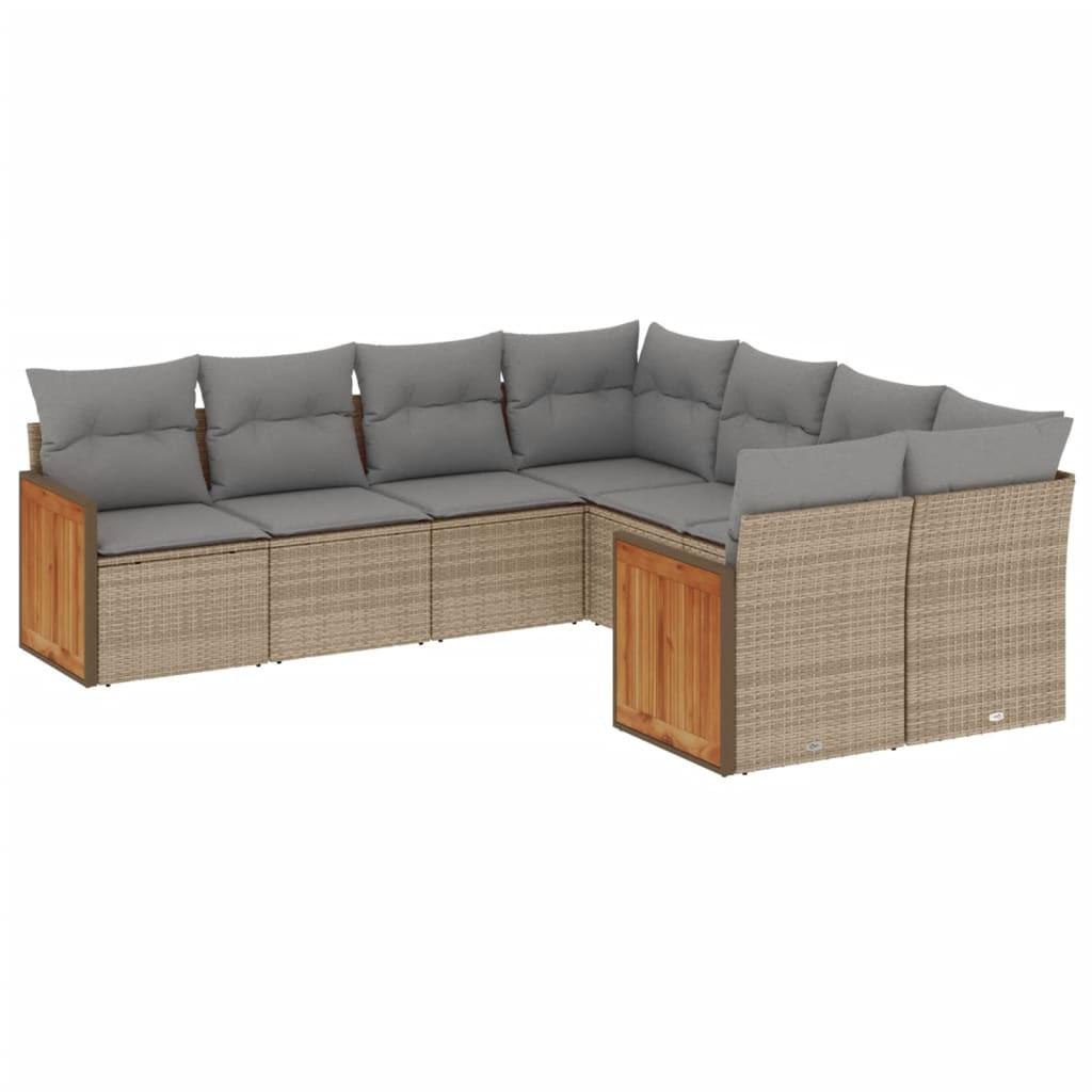 VidaXL Garten sofagarnitur poly-rattan  