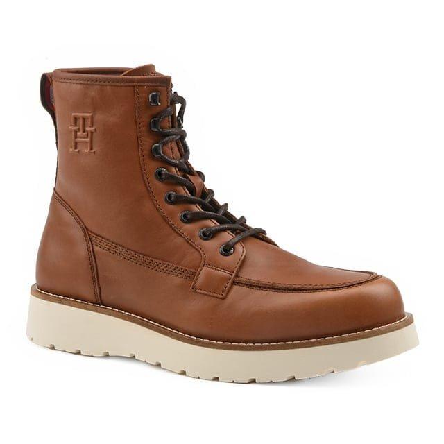 Image of Tommy Hilfiger American Warm Leather-40 Unisex Cognac 40