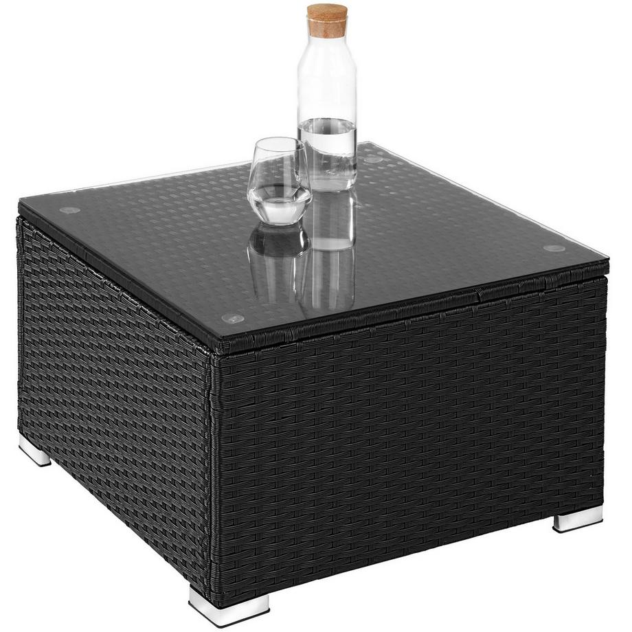 Tectake Rattan Lounge Lignano für 5 bis 6 Personen widerstandsfähig  