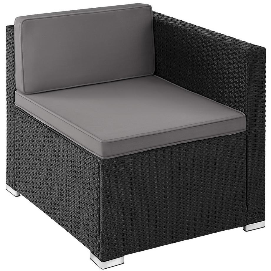 Tectake Rattan Lounge Lignano für 5 bis 6 Personen widerstandsfähig  
