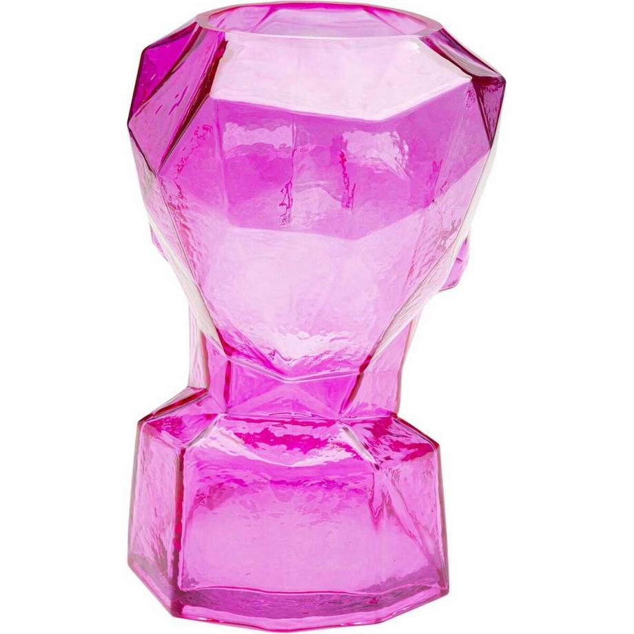 KARE Design Vase Prisma Face rose 30  