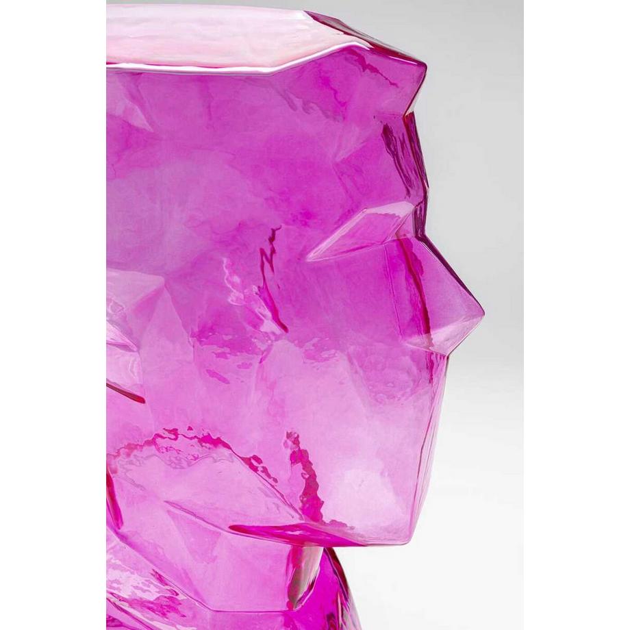 KARE Design Vase Prisma Face rose 30  