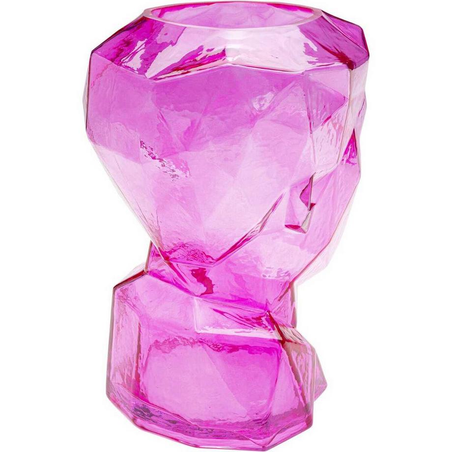 KARE Design Vase Prisma Face rose 30  