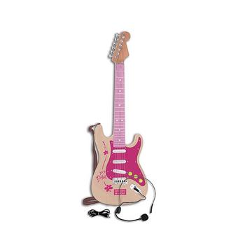 Elektronische Rockgitarre Pink