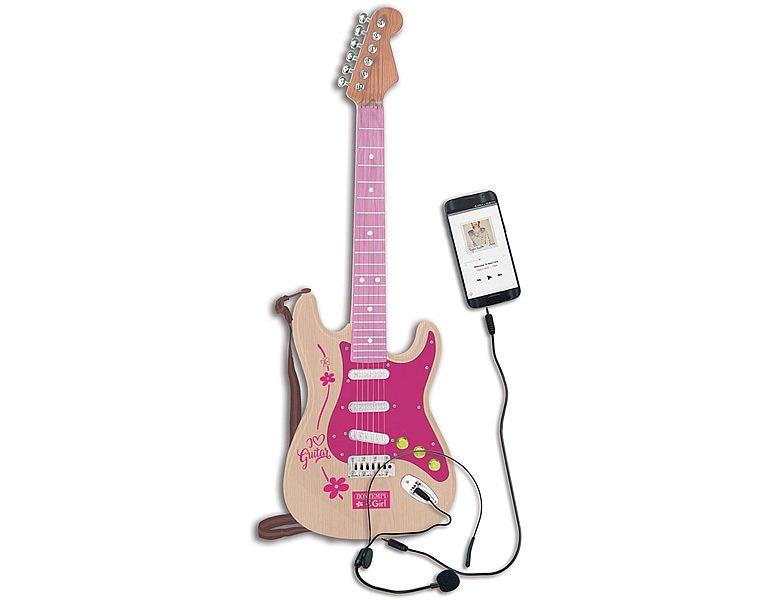 BONTEMPI  Elektronische Rockgitarre Pink 