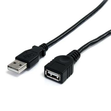 Câble d'extension USB Type-A de 3 m - M/F - Rallonge USB-A - Noir