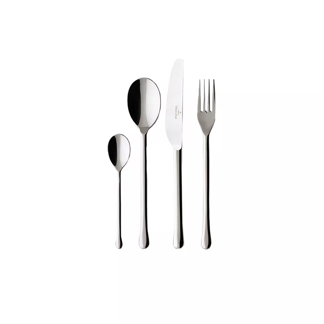 Villeroy & Boch Besteck-Set "Tafelbesteck Udine 30er Set silber"