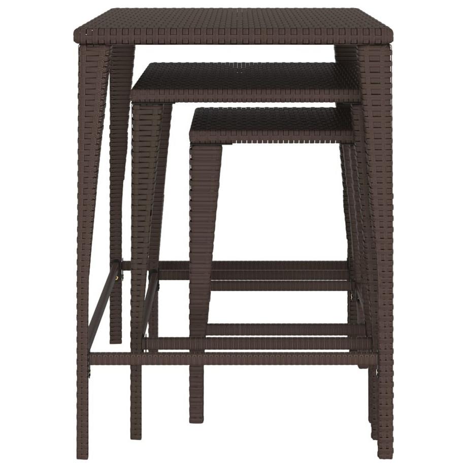 VidaXL Garten satztisch poly-rattan  