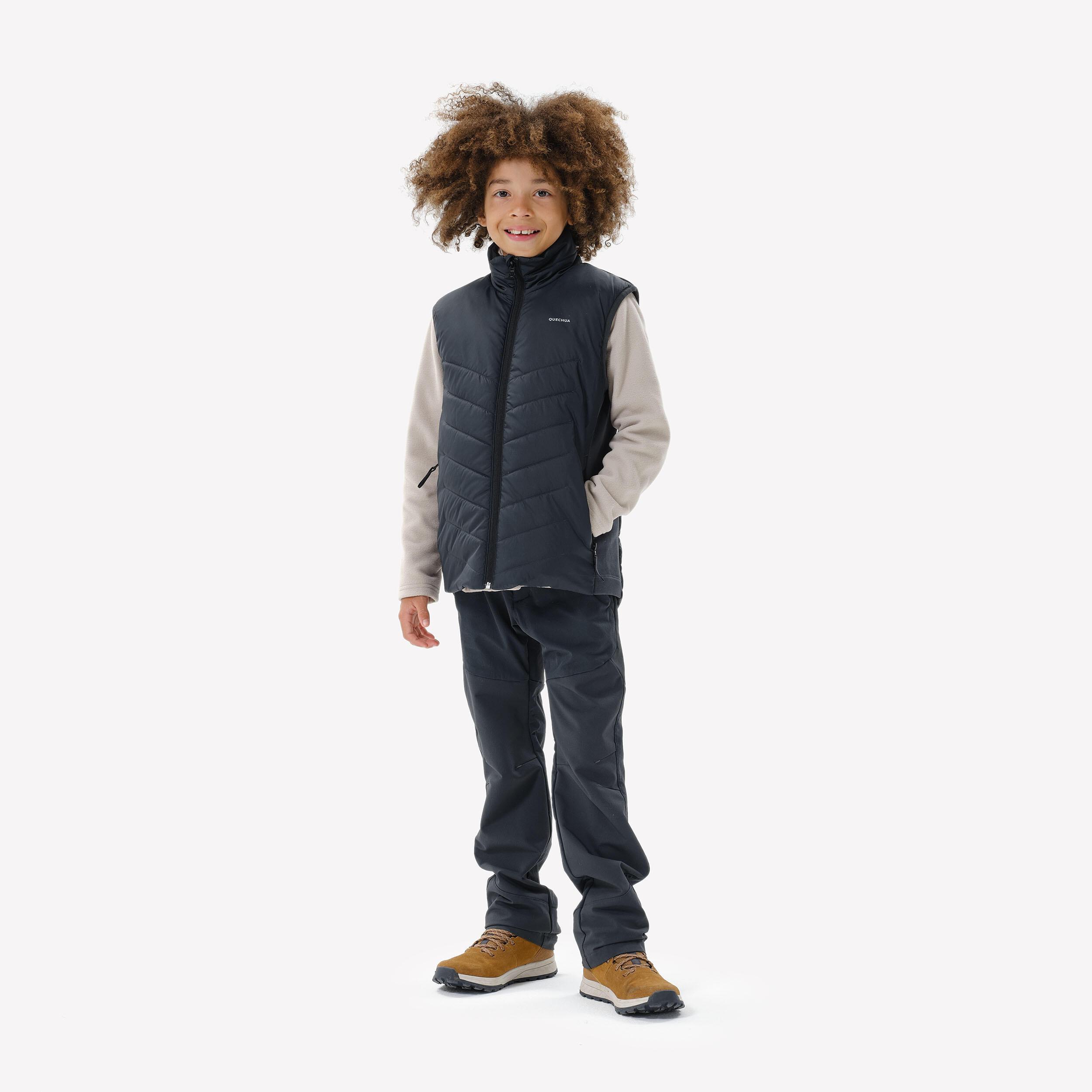 QUECHUA  GILET DOUDOUNE DE RANDONNÉE - HYBRIDE - ENFANT 