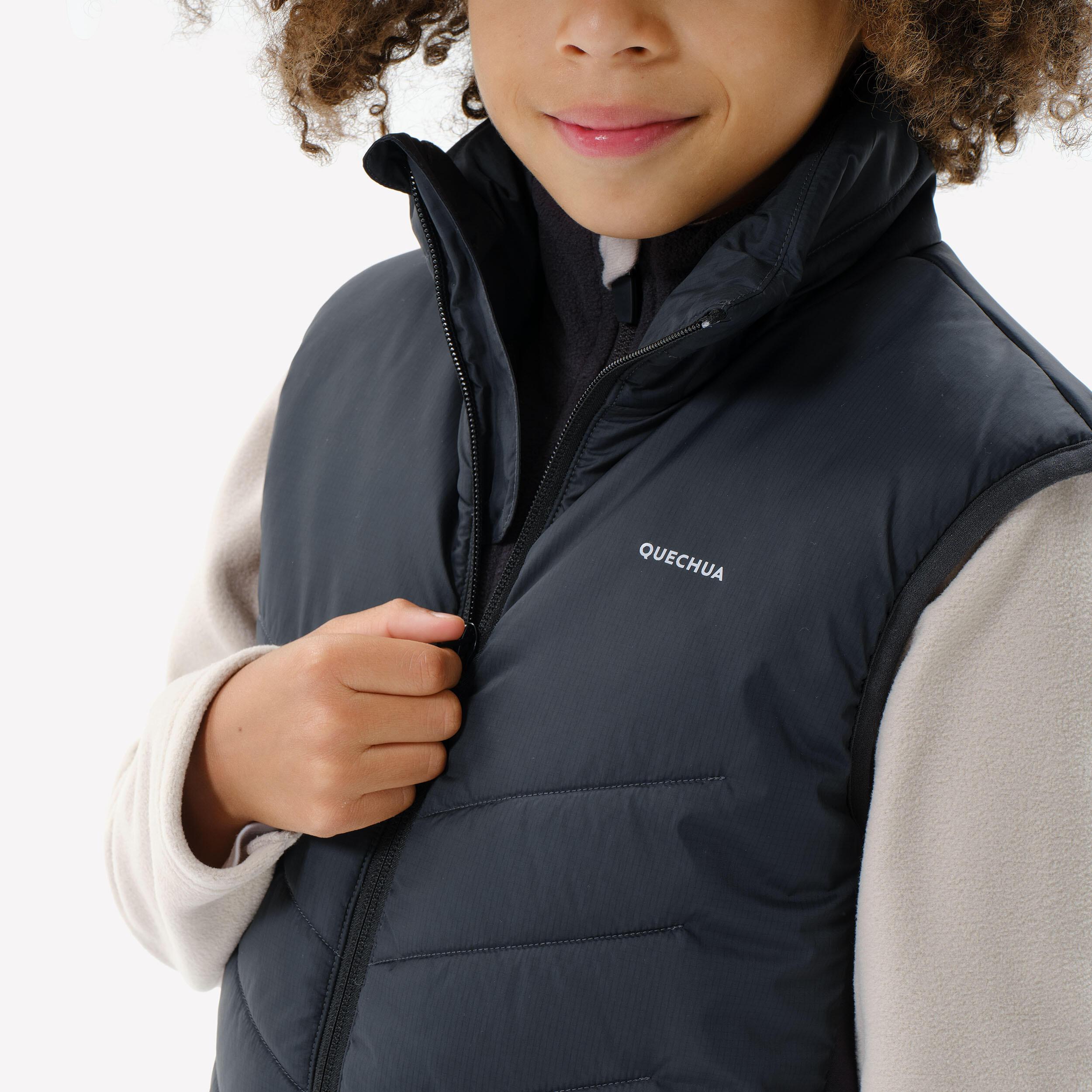 QUECHUA  GILET DOUDOUNE DE RANDONNÉE - HYBRIDE - ENFANT 