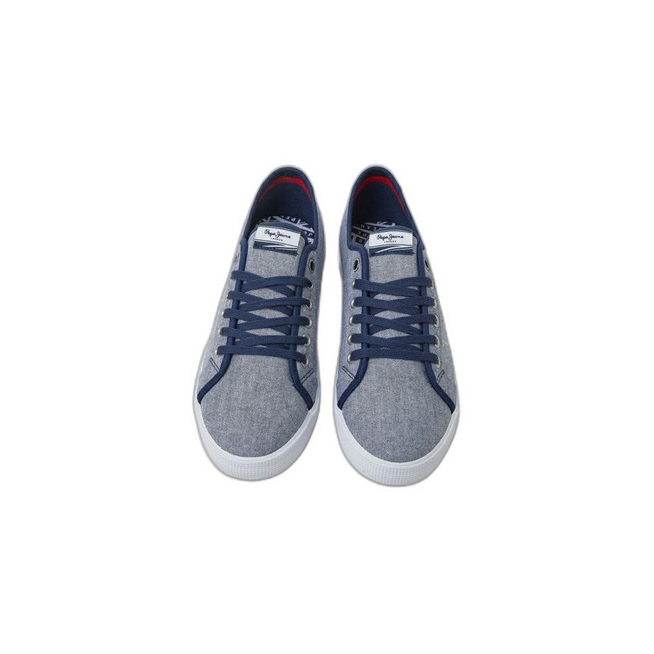 Pepe Jeans London  Baskets Brady Chambray 