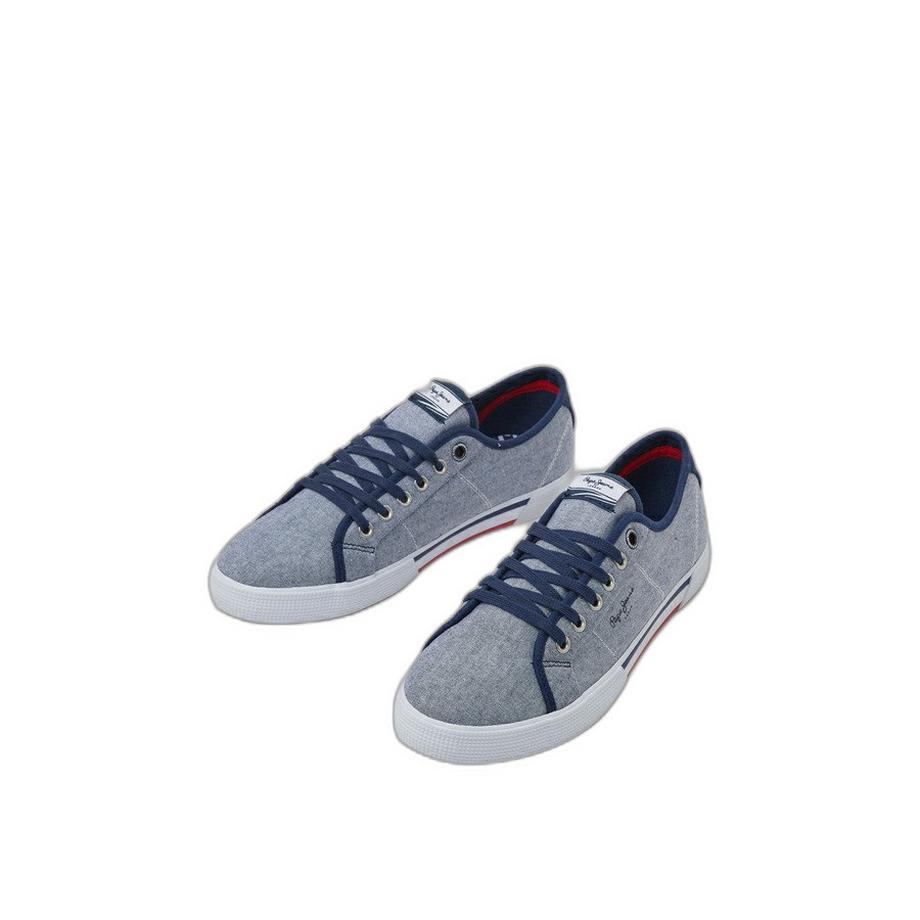 Pepe Jeans London  Baskets Brady Chambray 
