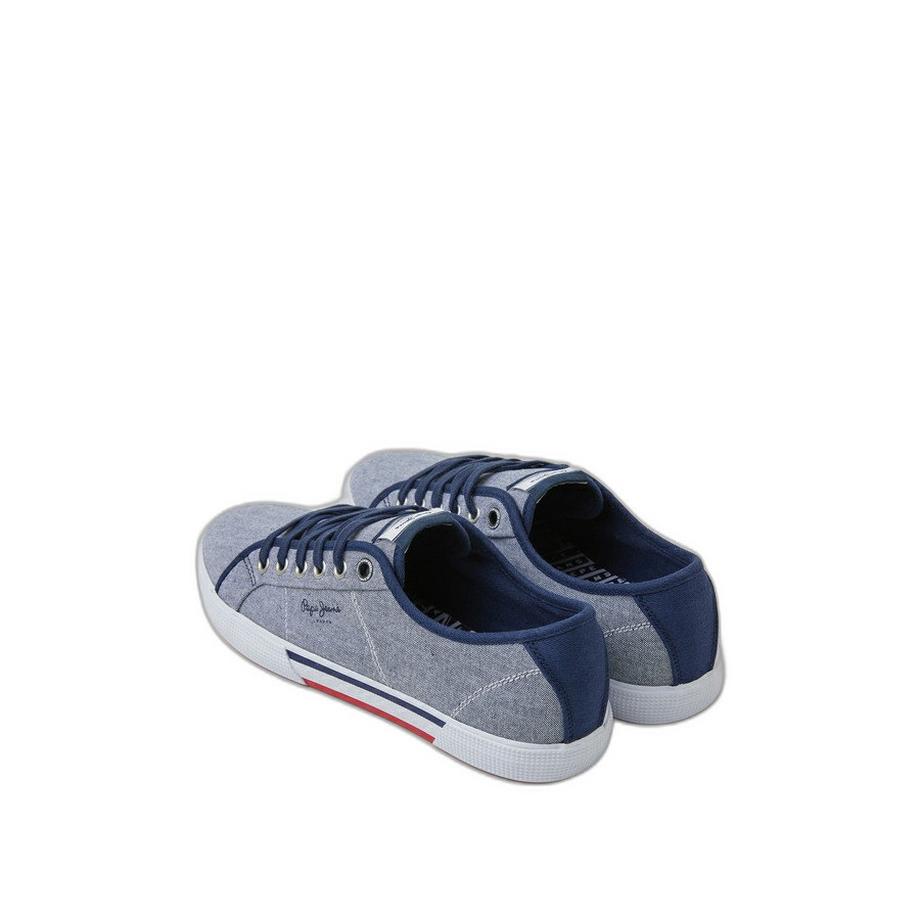 Pepe Jeans London  Baskets Brady Chambray 