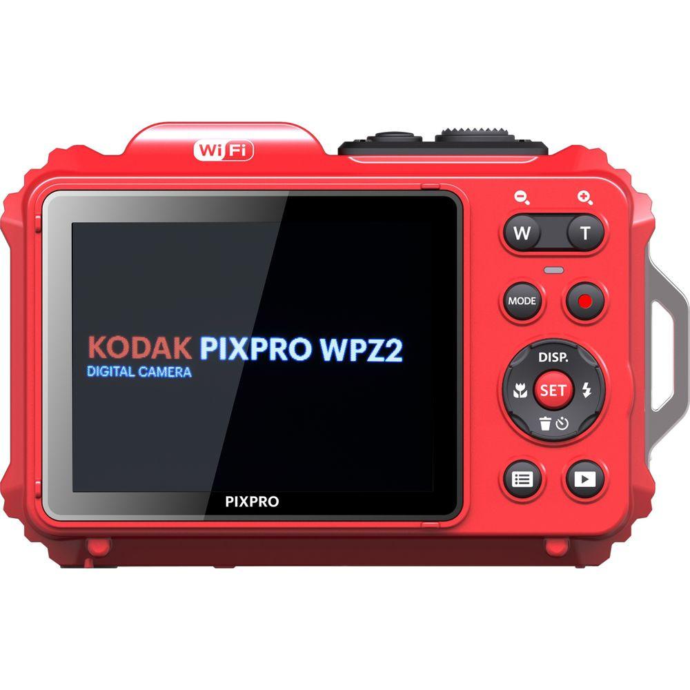 Kodak  Fotocamera digitale KODAK Pixpro WPZ2 4x WP 16MP Wifi Rossa 