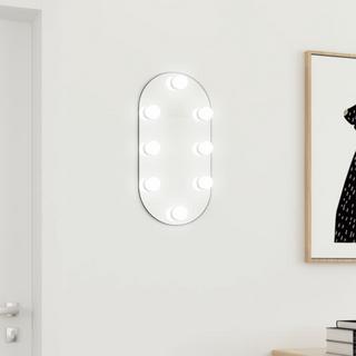 VidaXL Miroir avec lumière led verre  