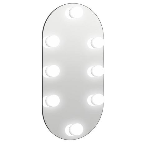 VidaXL Miroir avec lumière led verre  