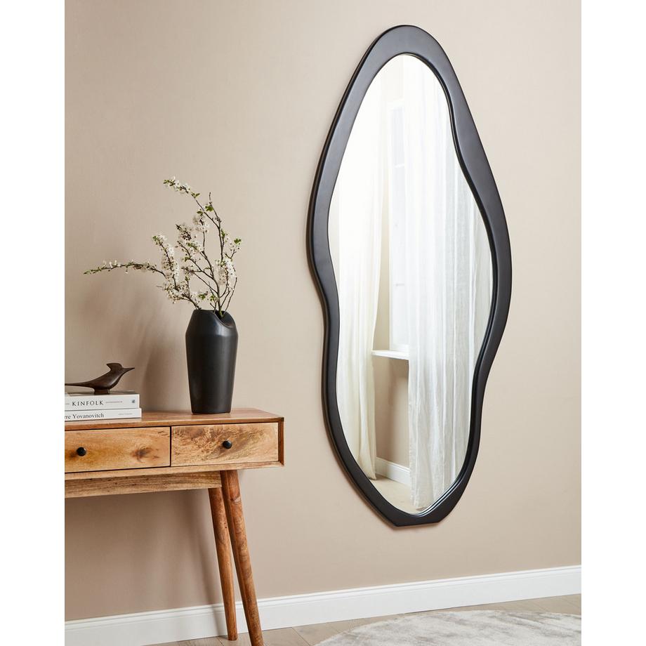 Beliani Wandspiegel aus Paulownia-Holz  BLET  