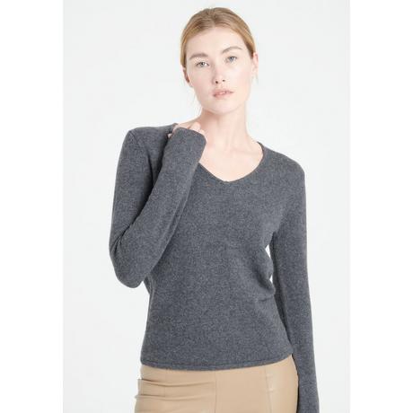 Studio Cashmere8  LILLY 20 Pullover mit V-Ausschnitt 4 Fäden - 100% Kaschmir 