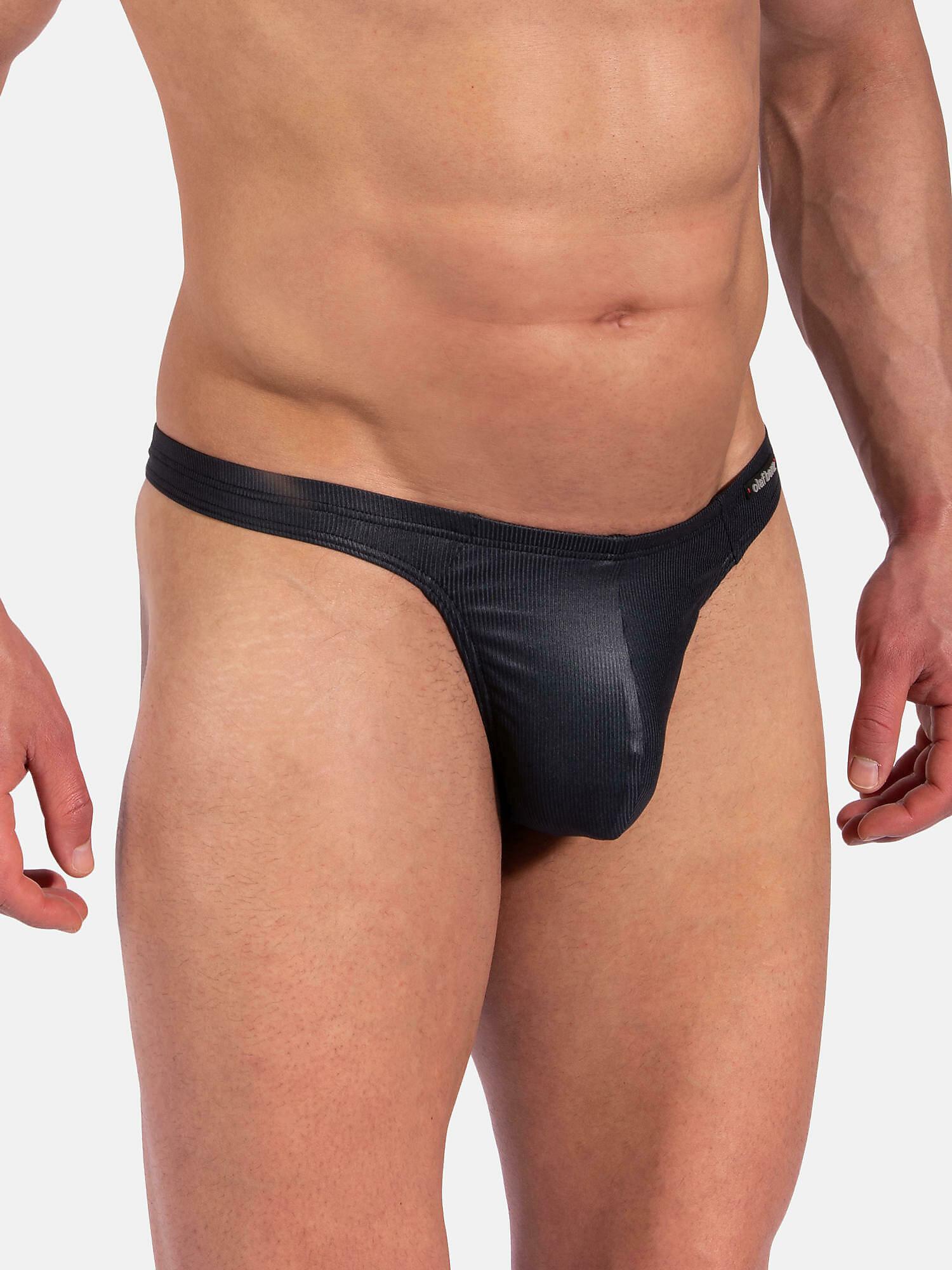 Image of Bade-string Unisex Schwarz M
